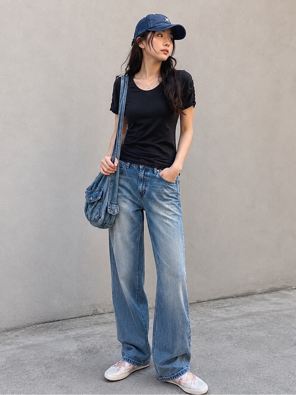 🇺🇸Firm Price🇺🇸 Levi’s basic ruffle sleeve top
